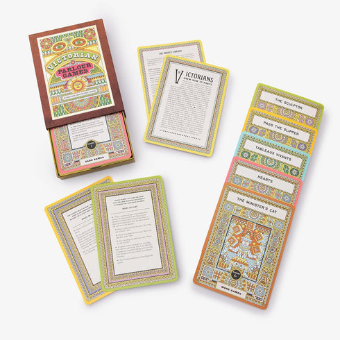 VICTORIAN PARLOUR GAMES: 50 TRADITIONAL GAMES - CUSHING. THOMAS L